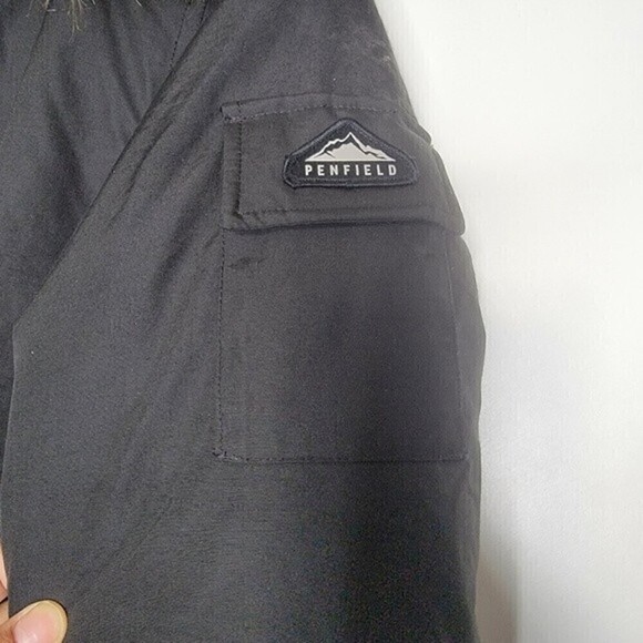 𝅺PENFIELD Women's Insulated Parka Black Coat Jacket Cold Weather Size XSMALL - Picture 11 of 12